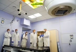 

Губернатор Санкт-Петербурга посетил Онкоцентр в Песочном рисунок
