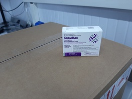 

В Петербург поступила первая партия вакцины КовиВак ФГБНУ им. М.П.Чумакова в количестве 9360 комплектов доз рисунок
