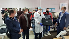 

ОНФ передал Петербургскому онкоцентру комплексы температурного скрининга рисунок
