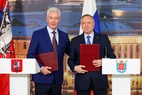 

Александр Беглов и Сергей Собянин подписали соглашения о внедрении и поддержке ЕМИАС в петербургских медучреждениях image
