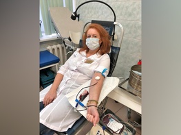 

В ГорКВД впервые прошел День донора рисунок
