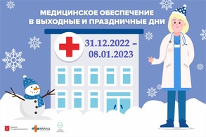 

График работы амбулаторно-поликлинических учреждений в новогодние праздники рисунок
