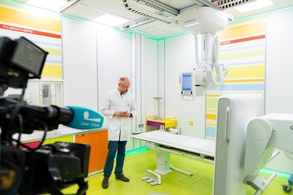 

В Детской больнице святой Марии Магдалины открылся обновленный кабинет лучевой диагностики рисунок
