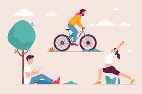 

Физическая активность помогает сохранять психическое здоровье рисунок
